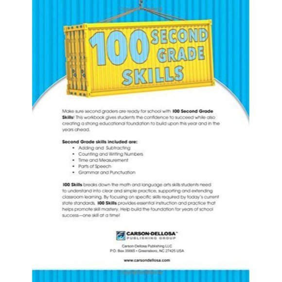 100 Second Grade Skills - Paperback By Thinking Kids - BRAND NEW - Picture 2 of 2